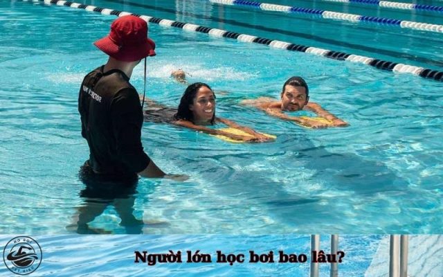Người lớn học bơi bao lâu